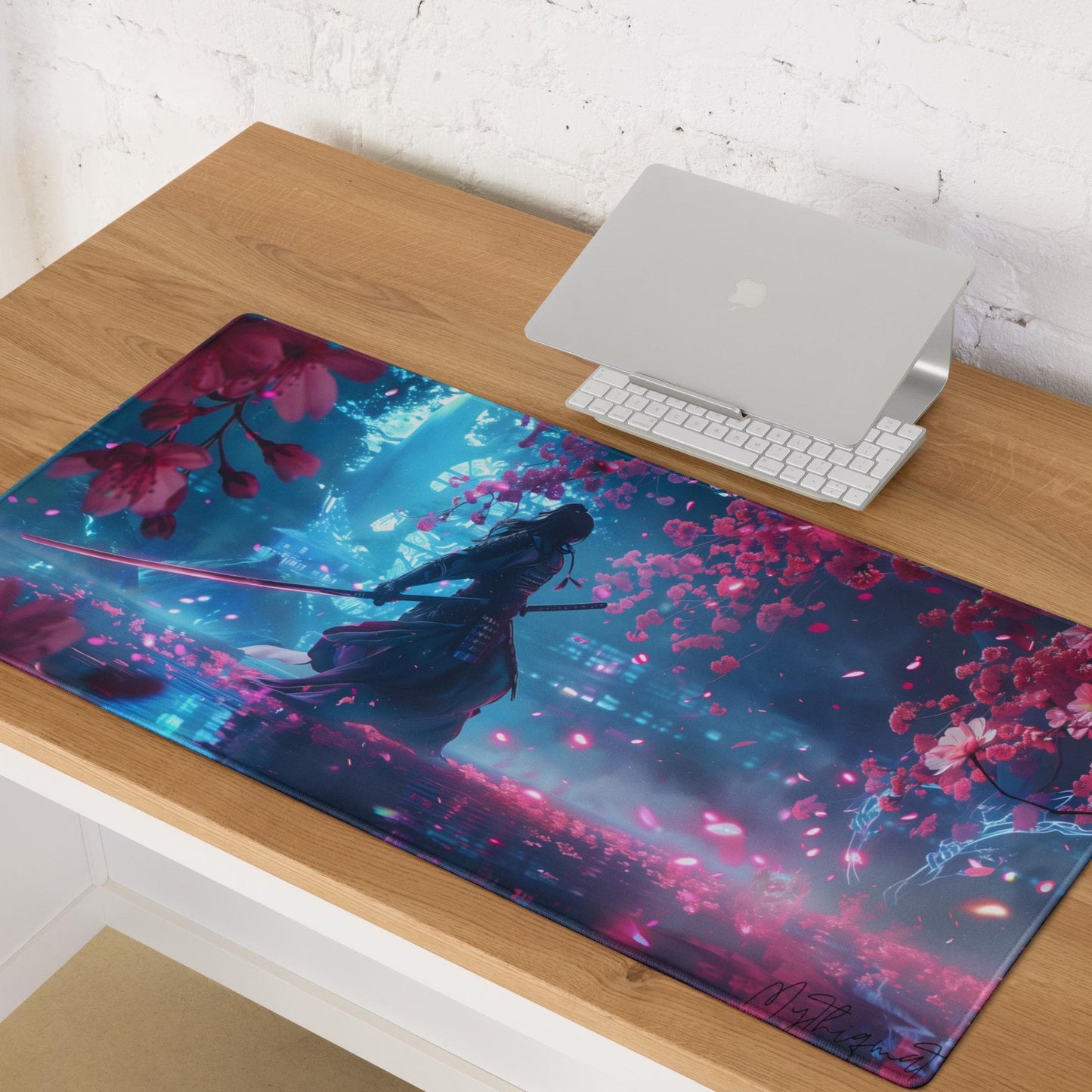 Samurai Warrior - Premium Gaming Desk Mat
