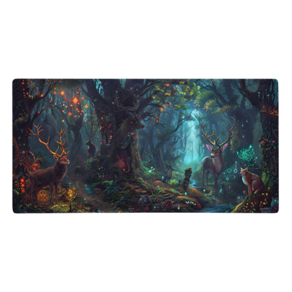 Enchanted Forest - Premium Gaming Desk Mat